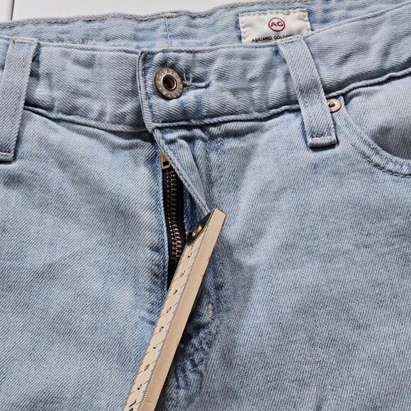 AG Adriano Goldschmied Jeans Womens 28R Blue High Rise Ex Boyfriend Slouchy Slim - Picture 10 of 16